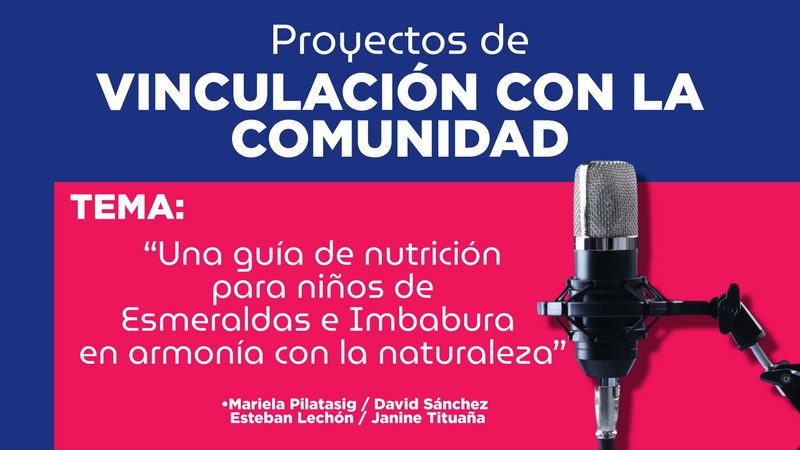 Gu&iacute;a de Nutrici&oacute;n para ni&ntilde;os de Esmeraldas e Imbabura
